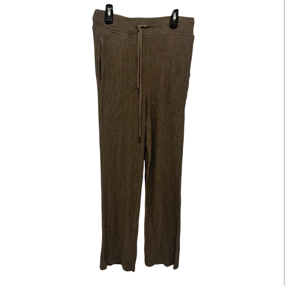 Rachel Zoe Ribbed straight leg Pants preowned size Small
